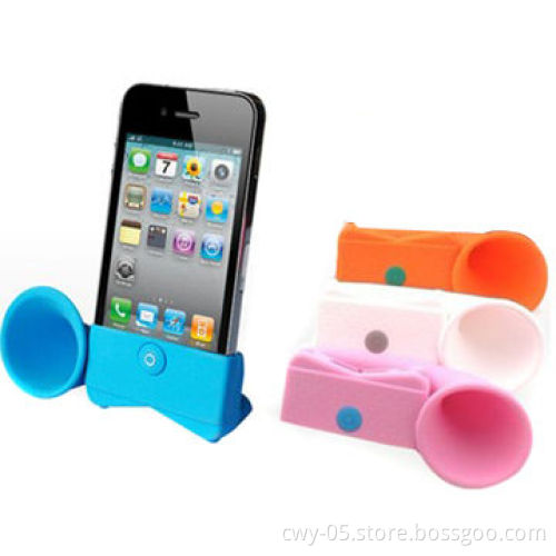 Silicone horn stands for iPhone
